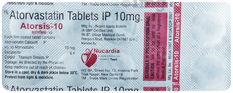Atorsis 10mg Tablet image