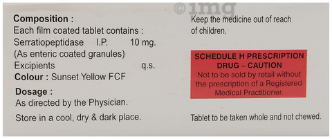 Zys 10mg Tablet image Zys 10mg Tablet image