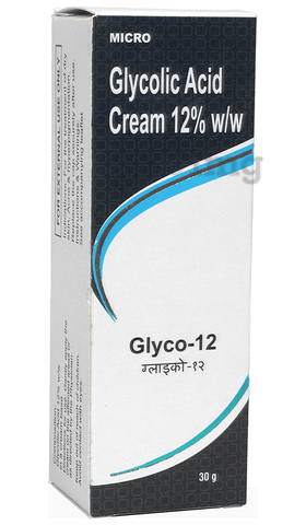 Glyco-12 Glycolic Acid Cream | For Dry Skin, Acne & Hyperpigmentation