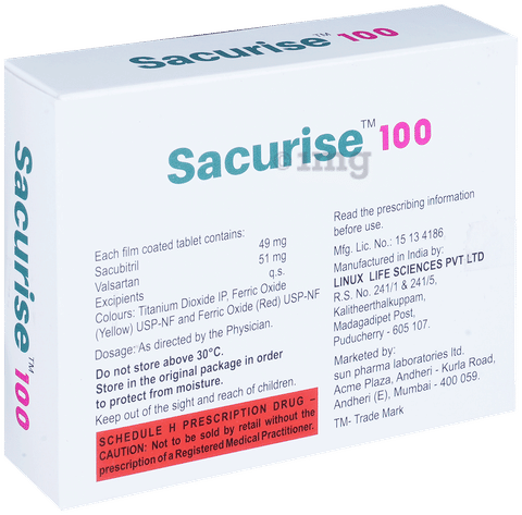 Sacurise 100 Tablet image