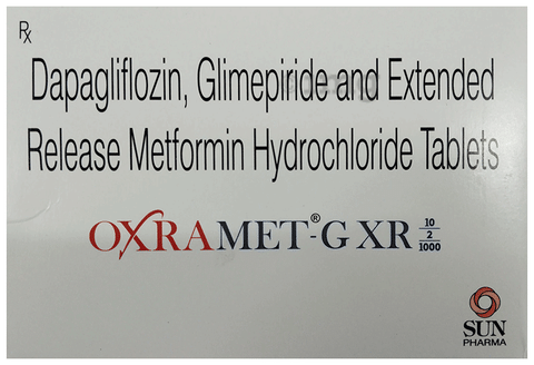 Oxramet G 10/2/1000 Tablet XR