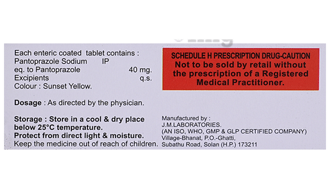 Panwill 40 Tablet image