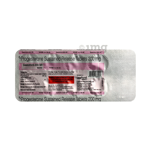 GestoFORD 200mg Tablet SR image GestoFORD 200mg Tablet SR image