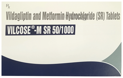 Vilcose-M SR 50/1000 Tablet