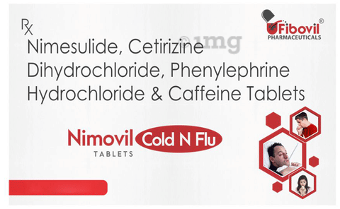 Nimovil Cold N Flu Tablet image