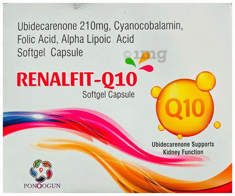Renalfit-Q10 Softgel Capsule 1