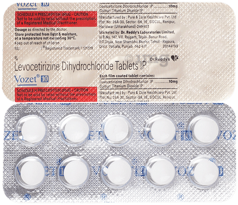 Vozet 10mg Tablet image