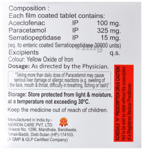 Inflamax-SP Tablet image
