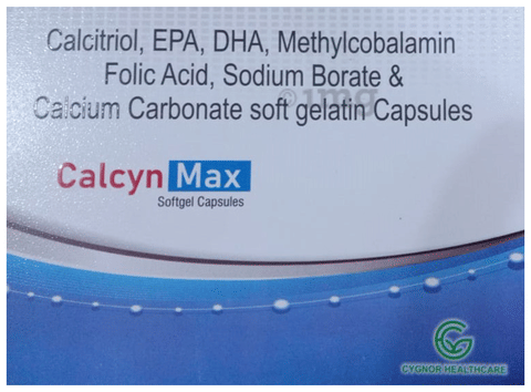 Calcyn Max Softgel Capsule image Calcyn Max Softgel Capsule image