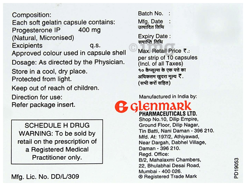 Dubagest 400 Soft Gelatin Capsule