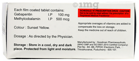 Gabasiz-M 100 Tablet