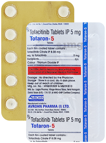 Tofaron 5mg Tablet image
