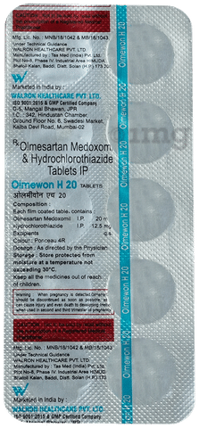 Olmewon H 20 Tablet