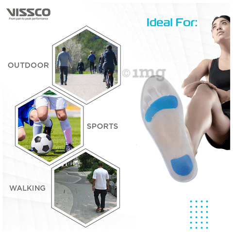 Vissco silicone clearance medial arch support