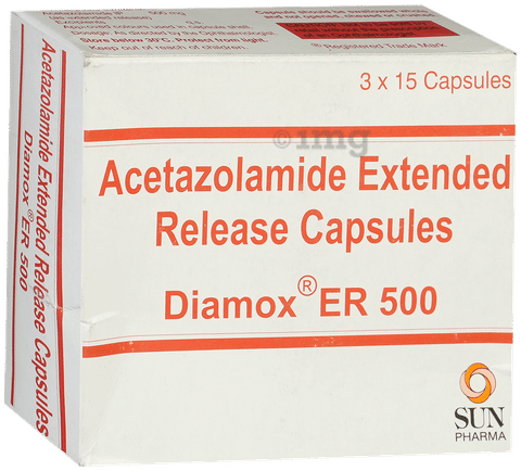 Diamox ER 500 Capsule image Diamox ER 500 Capsule image
