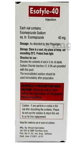 Esofyle 40 Injection image