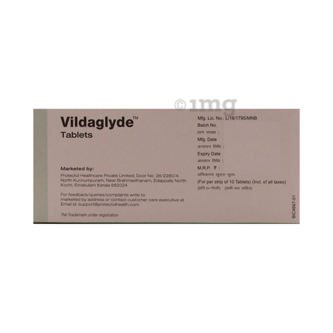 Vildaglyde Tablet image
