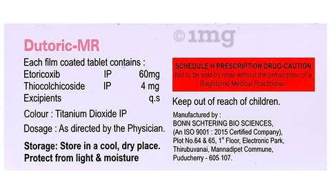 Dutoric MR 60mg/4mg Tablet image Dutoric MR 60mg/4mg Tablet image