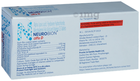 Neurobion Alfa D Tablet image
