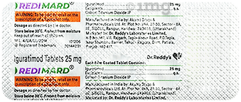 Redimard 25mg Tablet image