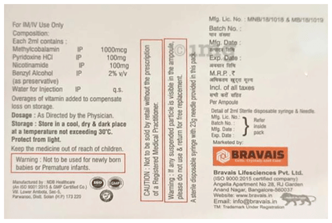 Methivaz Plus Injection image
