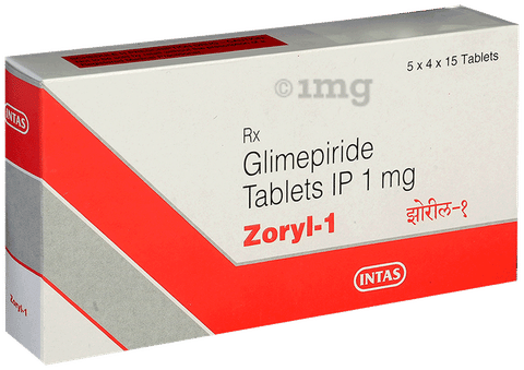 Zoryl 1 Tablet image