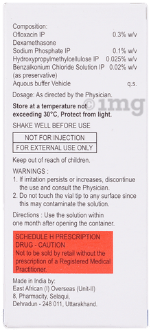 Oflokem D Eye/Ear Drops