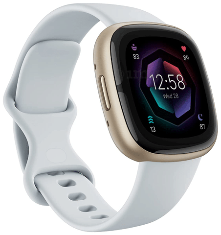 Fitbit Sense 2 Health Fitness Watch Blue Mist Buy box of 1.0