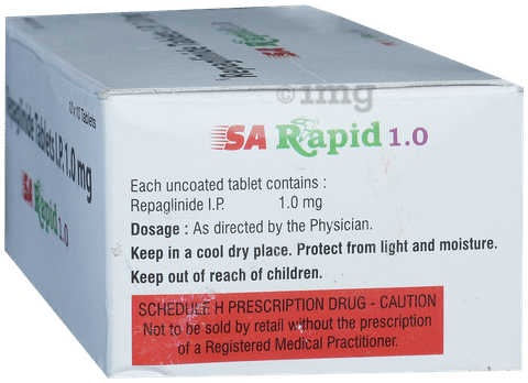 SA Rapid 1mg Tablet: View Uses, Side Effects, Price and Substitutes