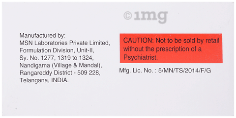 Lurasid 80mg Tablet image Lurasid 80mg Tablet image