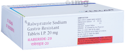 रैबराइड 20mg टैबलेट image रैबराइड 20mg टैबलेट image