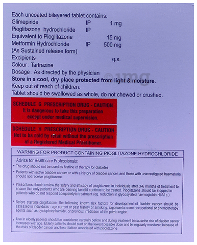 Glimbetic-MP1 Tablet SR image