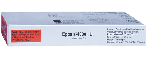 Eposis 4000IU Injection image