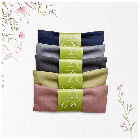 Sarveda Lavender Scented Eye Pillows for Yoga Meditation and