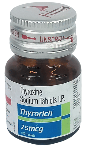 Thyrorich 25mcg Tablet image