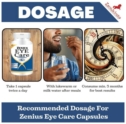 Zenius Eye Care Capsule for Eye Health, Vision Care: Buy bottle of