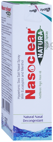 Nasoclear Natura Nasal Spray Buy bottle of 30.0 ml Nasal Spray at