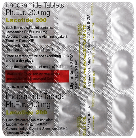 Lacotide 200 Tablet image Lacotide 200 Tablet image