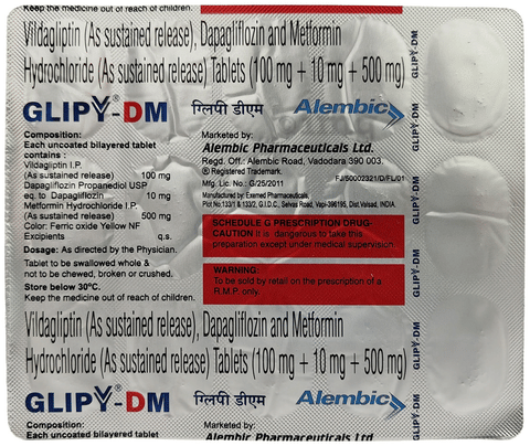 Glipy-DM Tablet SR image
