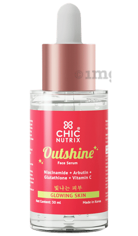 Chicnutrix Outshine Face Serum: Buy bottle of 30.0 ml Serum at 𝗯𝗲𝘀𝘁 𝗽𝗿𝗶𝗰𝗲 in India