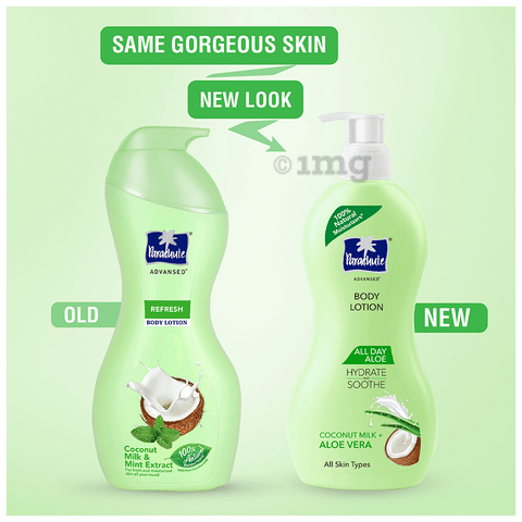 Parachute body hot sale lotion
