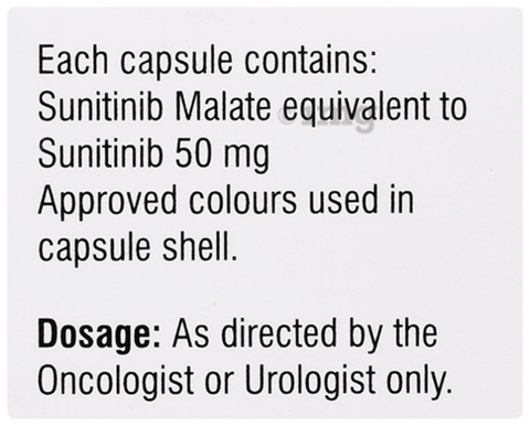Sutinat 50 Capsule image Sutinat 50 Capsule image