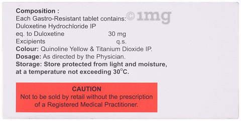 Duloren 30mg Tablet image Duloren 30mg Tablet image