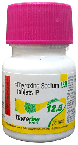 Thyrorise 12.5mcg Tablet