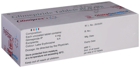 Glimiprex 4 Tablet image