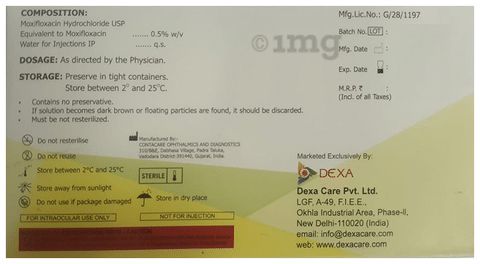 Moxakey Ophthalmic Solution