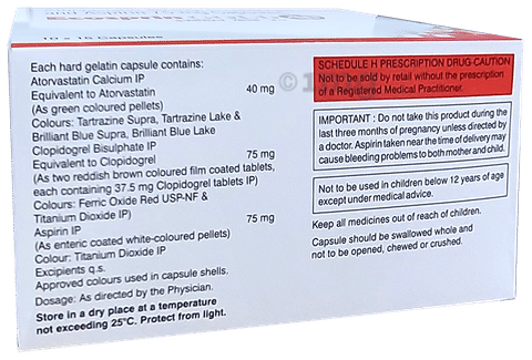 Ecosprin Gold  40 Capsule