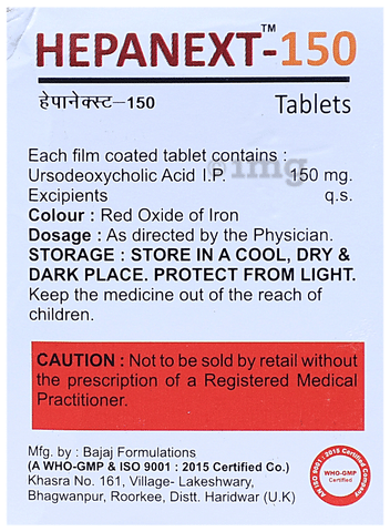 Hepanext 150 Tablet image