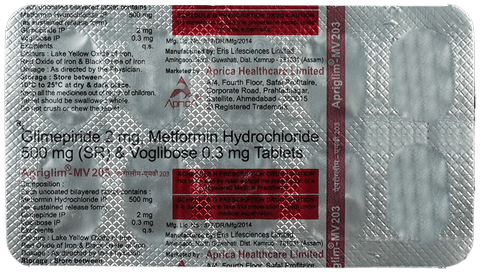 Apriglim-MV 203 Tablet SR image