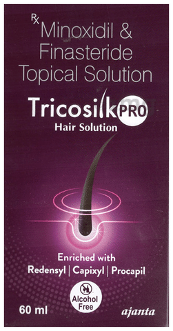 Tricosilk Pro Hair Solution: View Uses, Side Effects, Price and Substitutes | 1mg Tricosilk Pro Hair Solution: View Uses, Side Effects, Price and Substitutes | 1mg